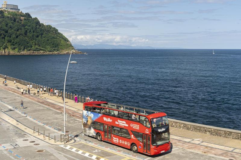 San Sebastian City Tour Hop On Hop Off Bus