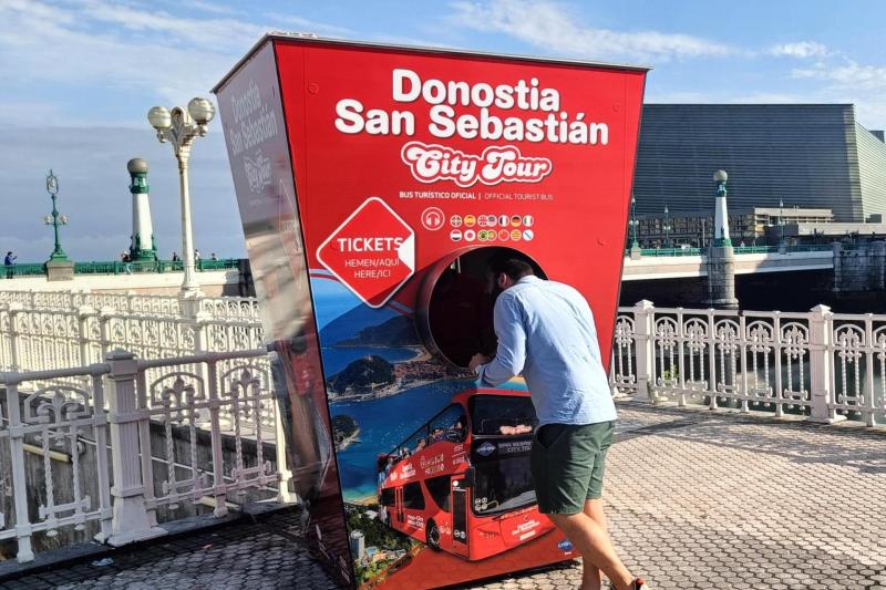 San Sebastian City Tour Hop On Hop Off Bus