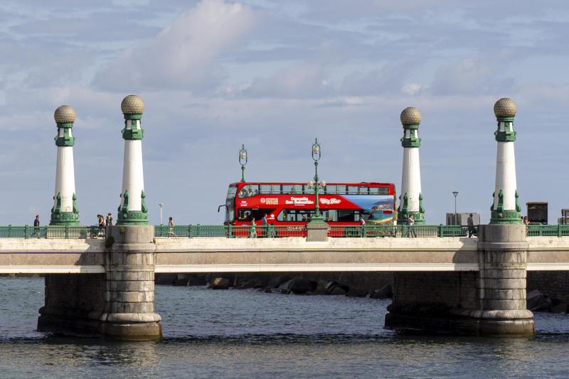 San Sebastian City Tour Hop On Hop Off Bus