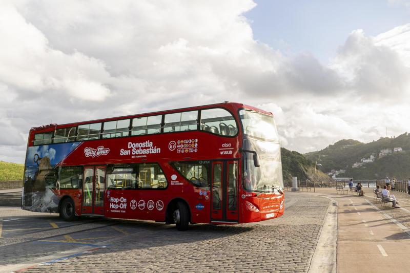 San Sebastian City Tour Hop On Hop Off Bus