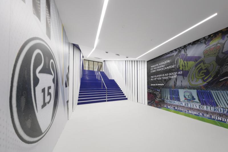 Guided tour in Bernabéu Stadium