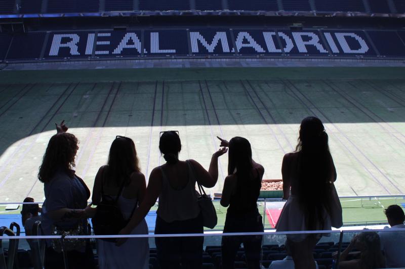 Guided tour in Bernabéu Stadium