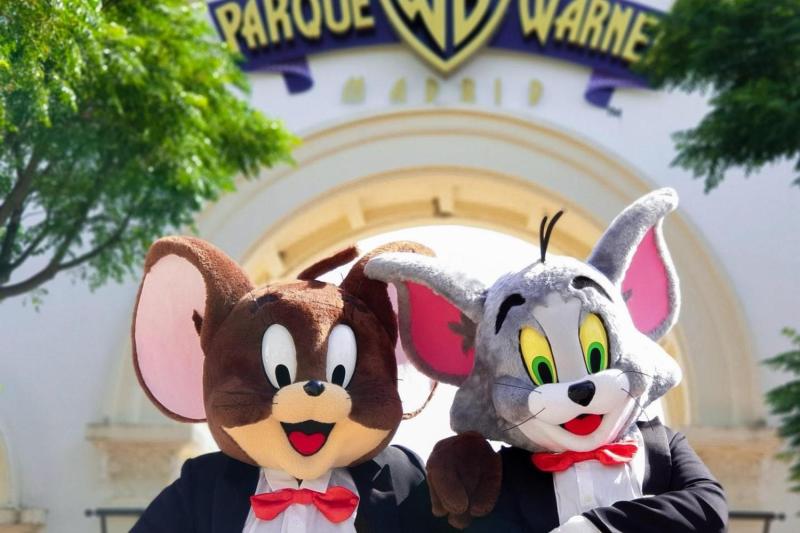 Parque Warner from Madrid