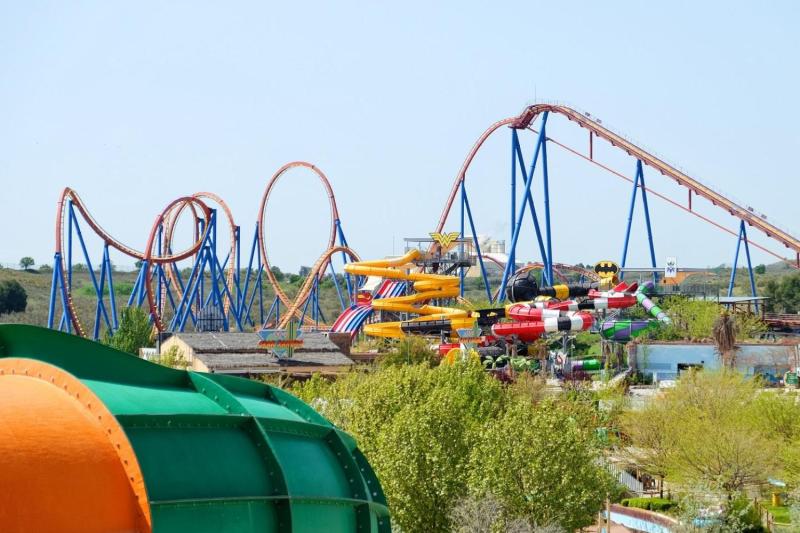 Parque Warner Beach from Madrid