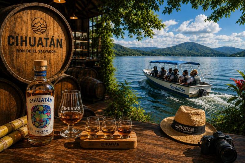 Complete Experience at the Ron Cihuatán Distillery with Tasting, Boat Ride and Traditional Lunch