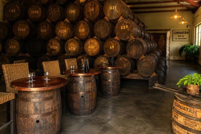 Complete Experience at the Ron Cihuatán Distillery with Tasting, Boat Ride and Traditional Lunch