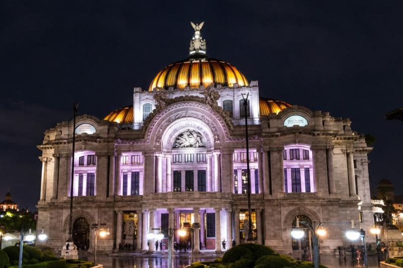 Mexico City: Night City Tour on a Double-Decker Bus