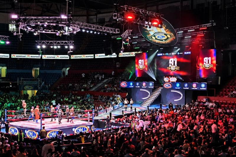 Mexico City: Mexican Night Tour with Wrestling