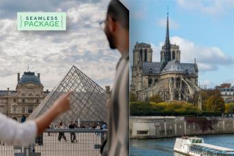 Guided visit of the Louvre museum and dinner cruise on the Seine