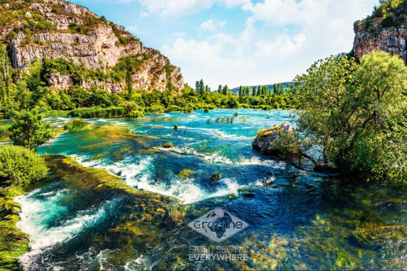 From Split or Trogir: Krka Waterfalls Full Day Tour