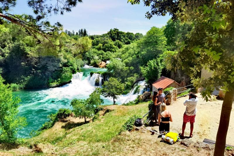 From Split or Trogir: Krka Waterfalls Full Day Tour