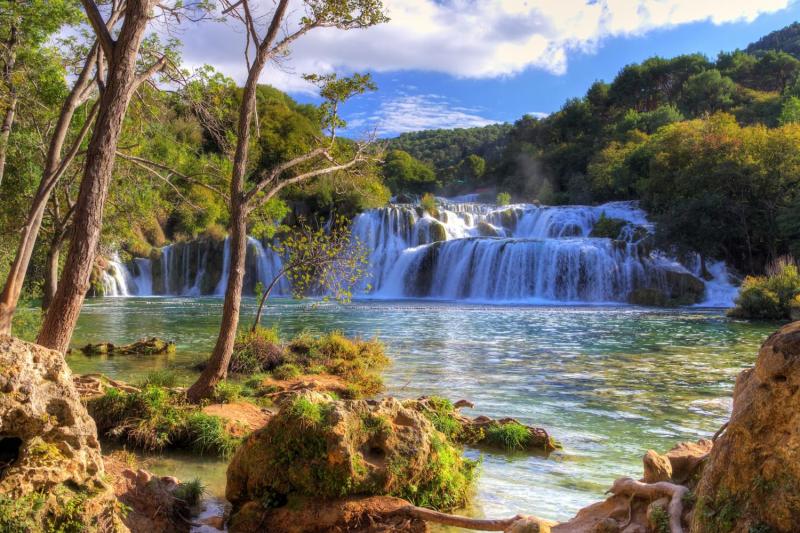 From Split or Trogir: Krka Waterfalls Full Day Tour
