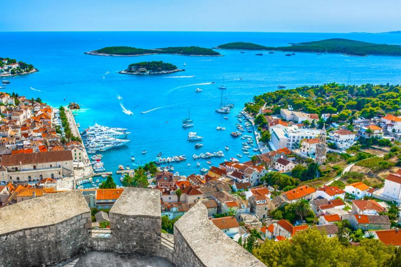Hvar Island with Pakleni Islands
