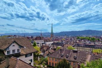 Visite des chutes du Rhin et découverte de Zurich en bus panoramique