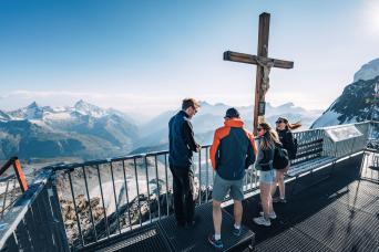 Début d'une journée à Zermatt, Matterhorn et Glacier Paradi