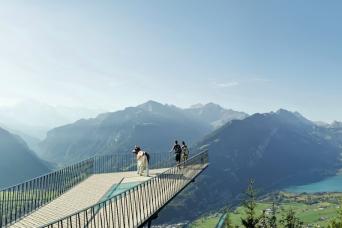 Interlaken & Harder Kulm Viewpoint from Lausanne