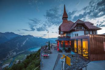 Point de vue interlaken et plus dur de Lausanne