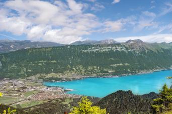 Point de vue interlaken et plus dur de Lausanne