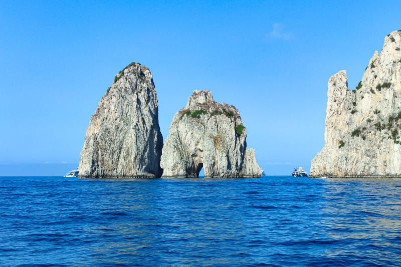 Boat tour of Capri Island with Blue Grotto