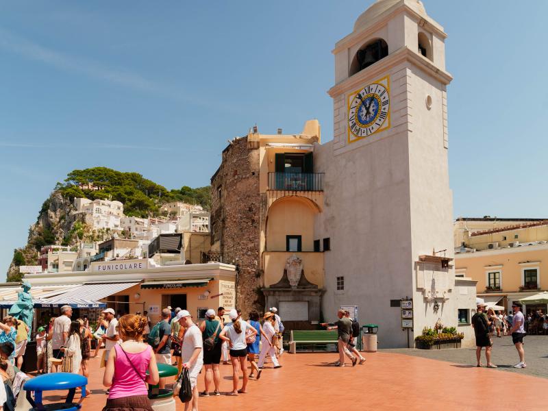 Semi-Private Tour of Capri & Anacapri with Blue Grotto from Sorrento