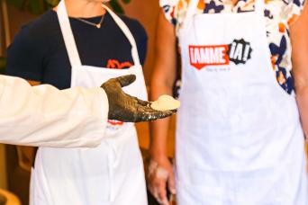 Classe de cuisine de Sorrento pratique