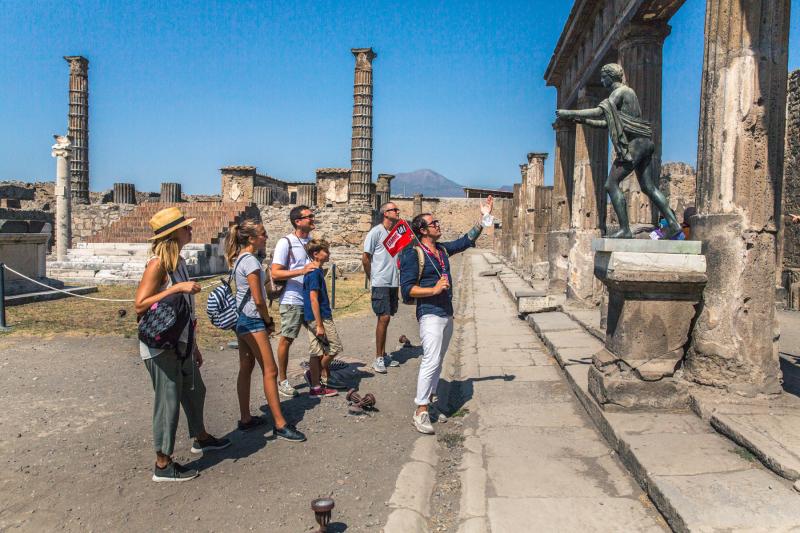 Tour of Pompeii & Mt. Vesuvius with Priority Access from Sorrento