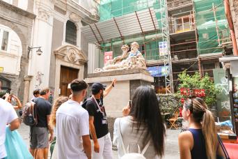 Visite à pied de Naples et expérience de nourriture de rue