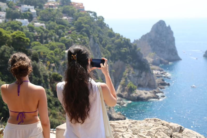 Boat tour of Capri Island from Sorrento