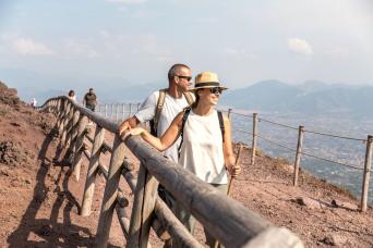 Private Tour of Pompeii & Mt. Vesuvius with Priority Access from Positano