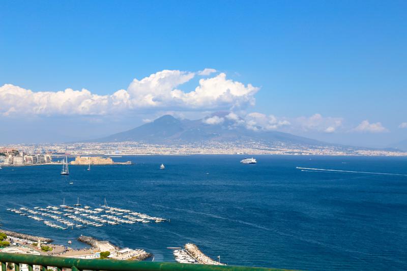 View of Mt. Vesuvius