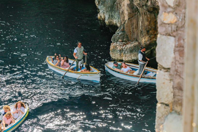 Semi-Private Tour of Capri & Anacapri with Blue Grotto from Naples