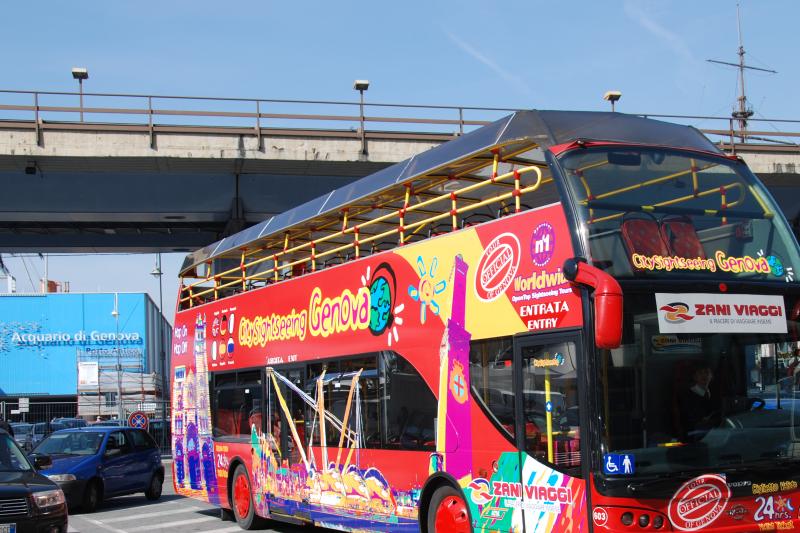 Autobus Turistico City Sightseeing Genova 24h / 48 ore - Alloggi in Genova