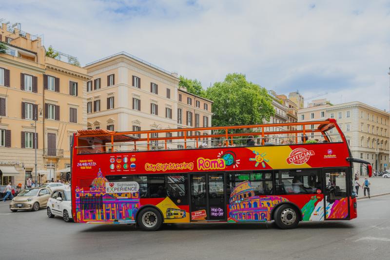 City Sightseeing Roma 1 Day / 24h / 48h / 72h - Acomodações em Roma