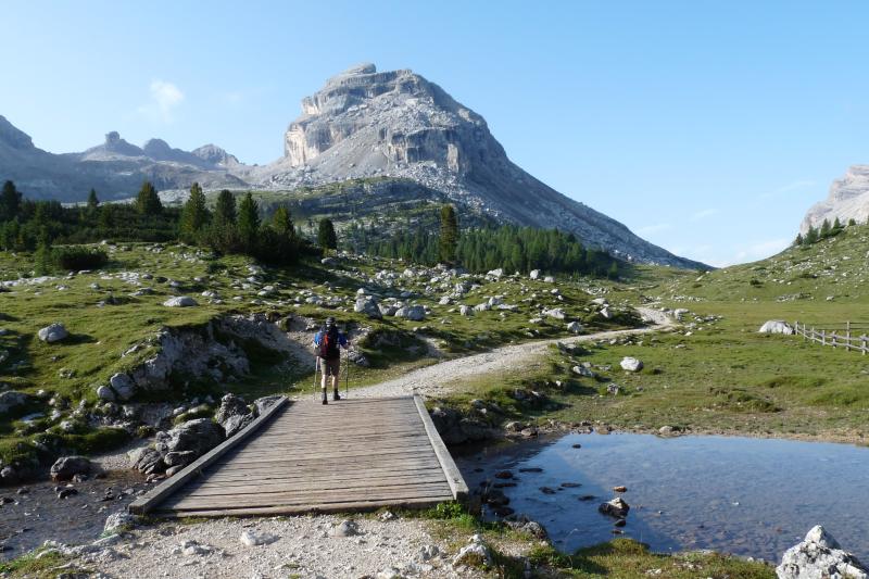 Dolomites trekking
