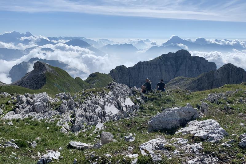One of the last passes on the Alta Via 1