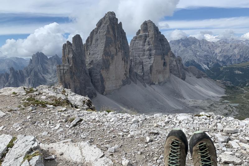 Hiking Tre Cime di Lavaredo