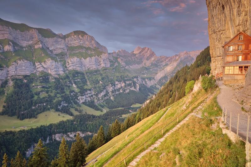 Aescher Hut overnight