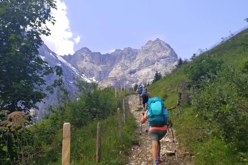 Hiking in the Bernese Oberland