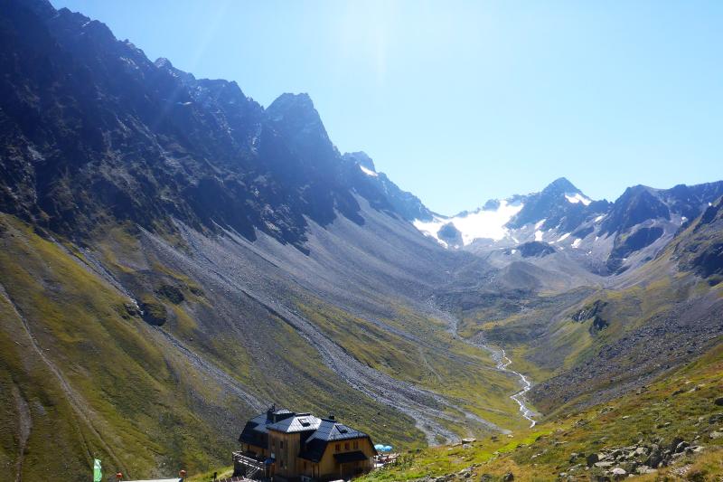 Hut hikingin Austria