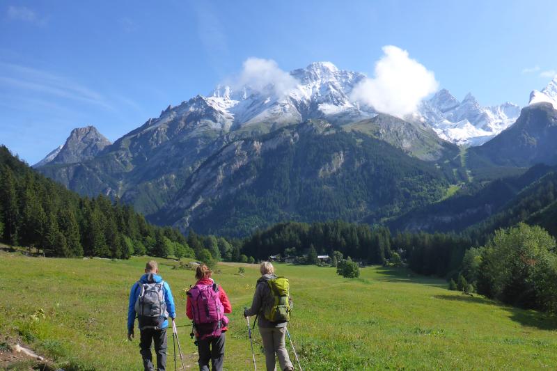 Hiking in the French Alps