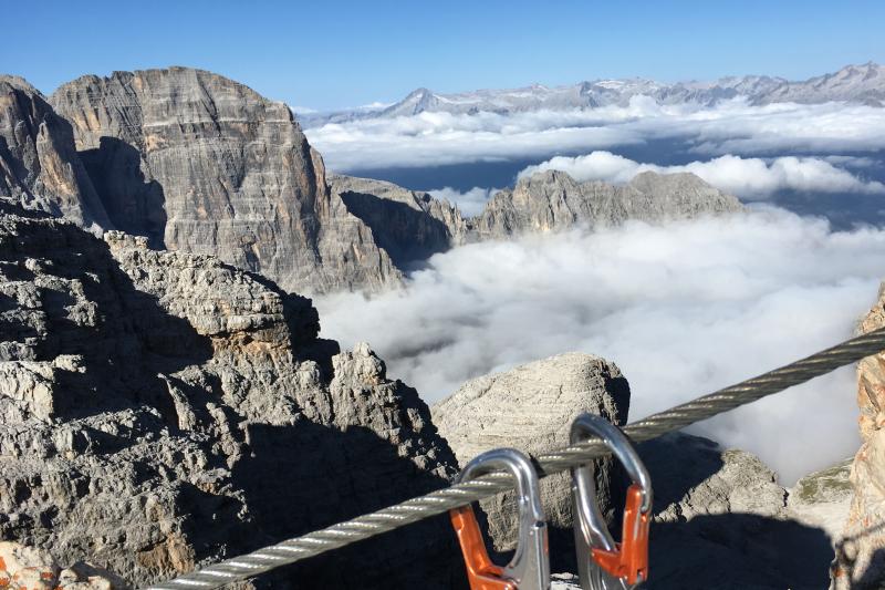 Bocchette Traverse Via Ferrata