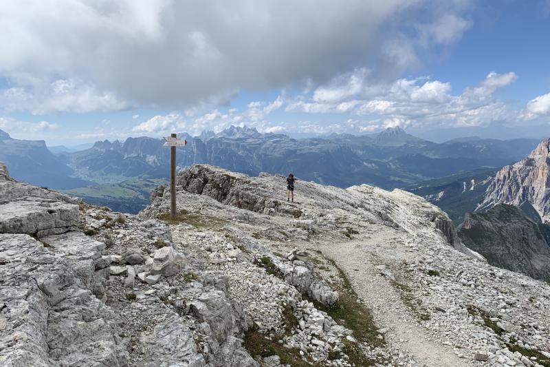 Averau Via Ferrata in the Dolomites