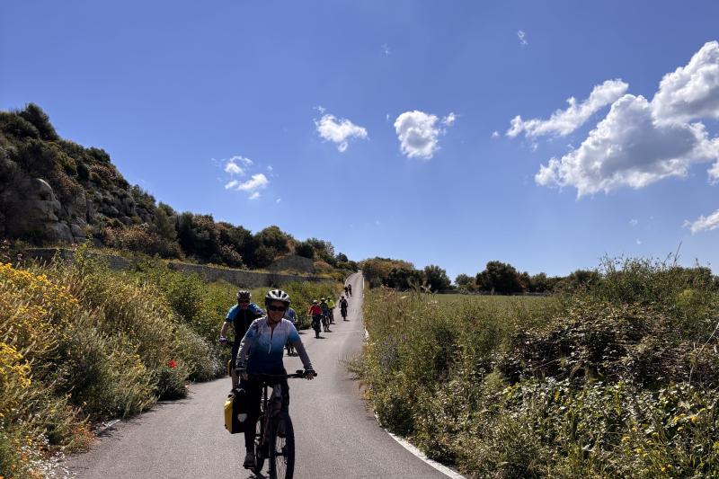 Biking in Sicily
