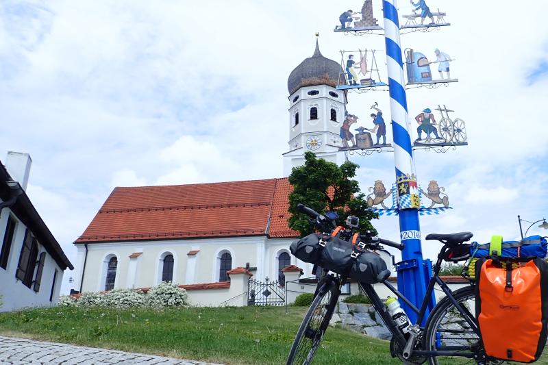 Bavarian pre-Alps bike route