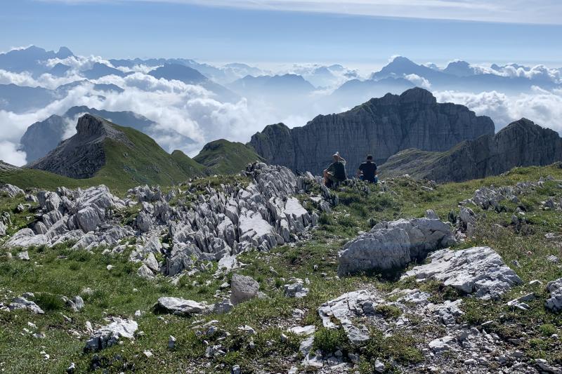 One of the last passes on the Alta Via 1