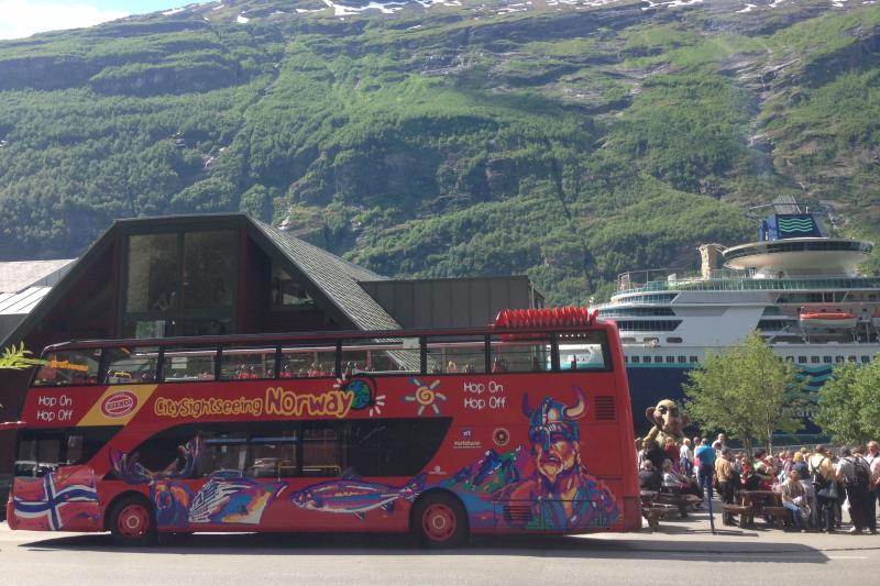 CSS Geiranger - 1-Day Hop On Hop Off Bus Tour
