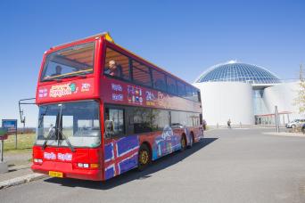 Reykjavik :tour en bus hop-on Hop-off 48 heures