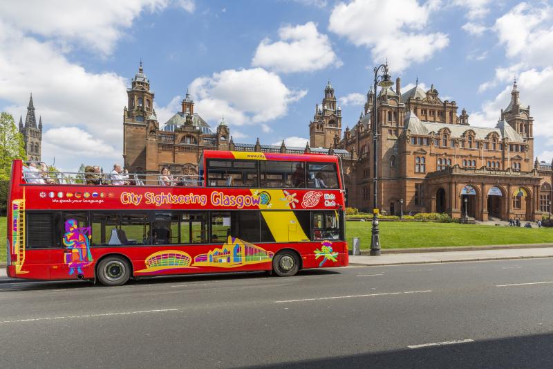 CSS Glasgow - 1 Day Hop On Hop Off Bus Red Route