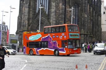 Circuit Edinburgh : pass hop-on Hop-off 24 heures