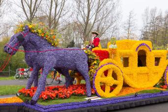 Excursion d'une journée à la Parade des Fleurs et à Keukenhof depuis Amsterdam